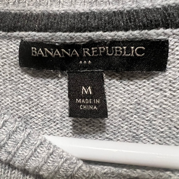 Men’s Banana Republic Raglan Sleeve Sweater Size Med - Picture 3 of 5